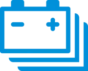 ضوء تحذير مقياس بطارية القطر