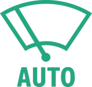 Automaatse klaasipuhastuse funktsiooni hoiatustuli