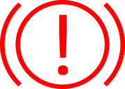 Spia di anomalia sul circuito dei freni