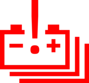 구동 배터리 고장 경고등