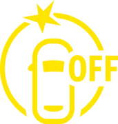 Advarselslampe indikerer en fejl ved eller manglende tilgængelighed af funktionen "Aktiv nødopbremsning"
        